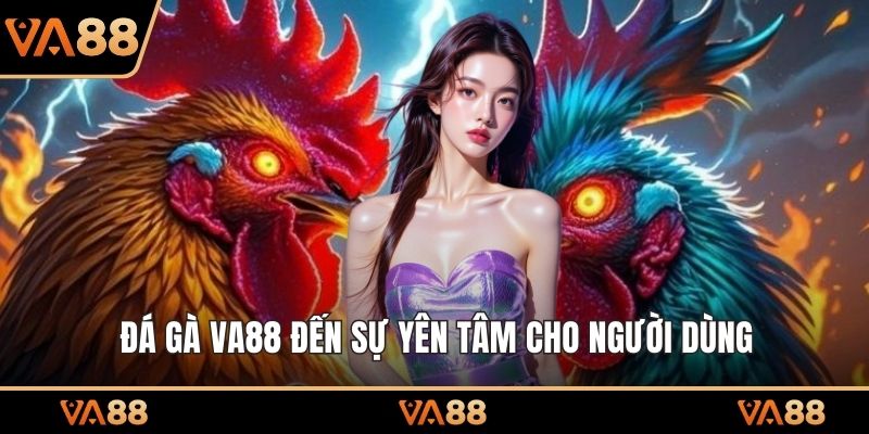 Đá gà VA88 đến sự yên tâm cho người dùng